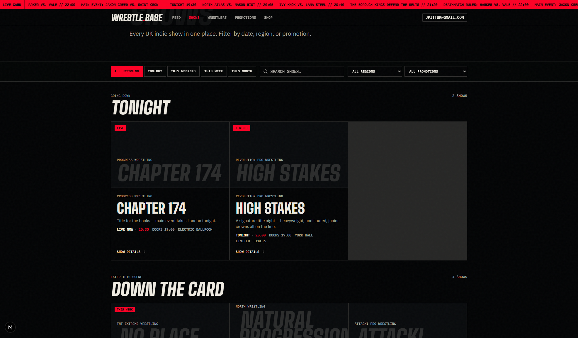 WrestleBase screenshot 4